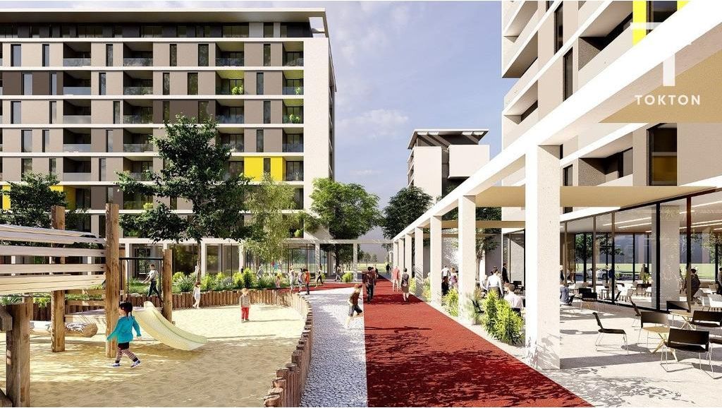 3+1+2 for sale with parking space in Univers City