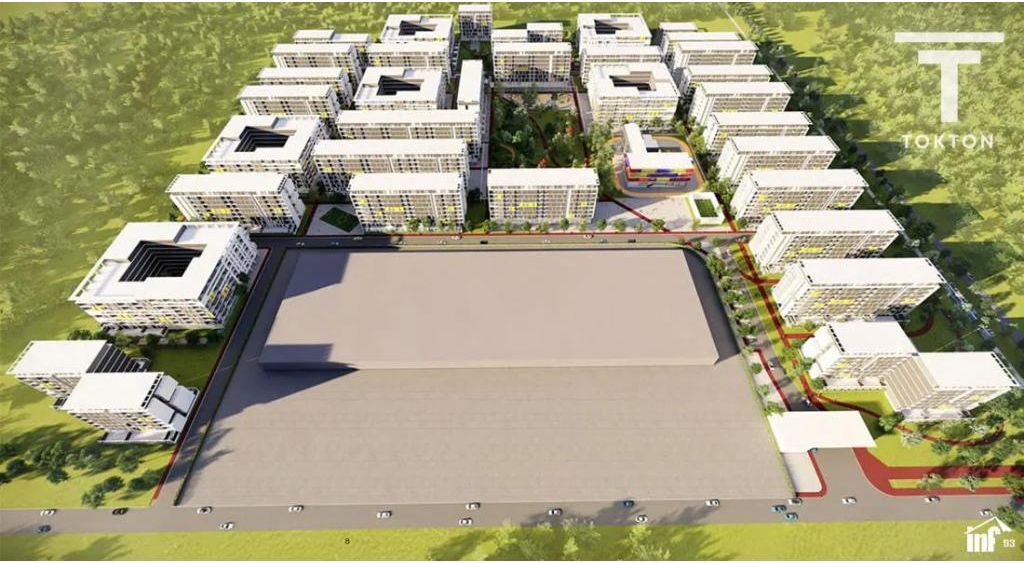 3+1+2 for sale with parking space in Univers City
