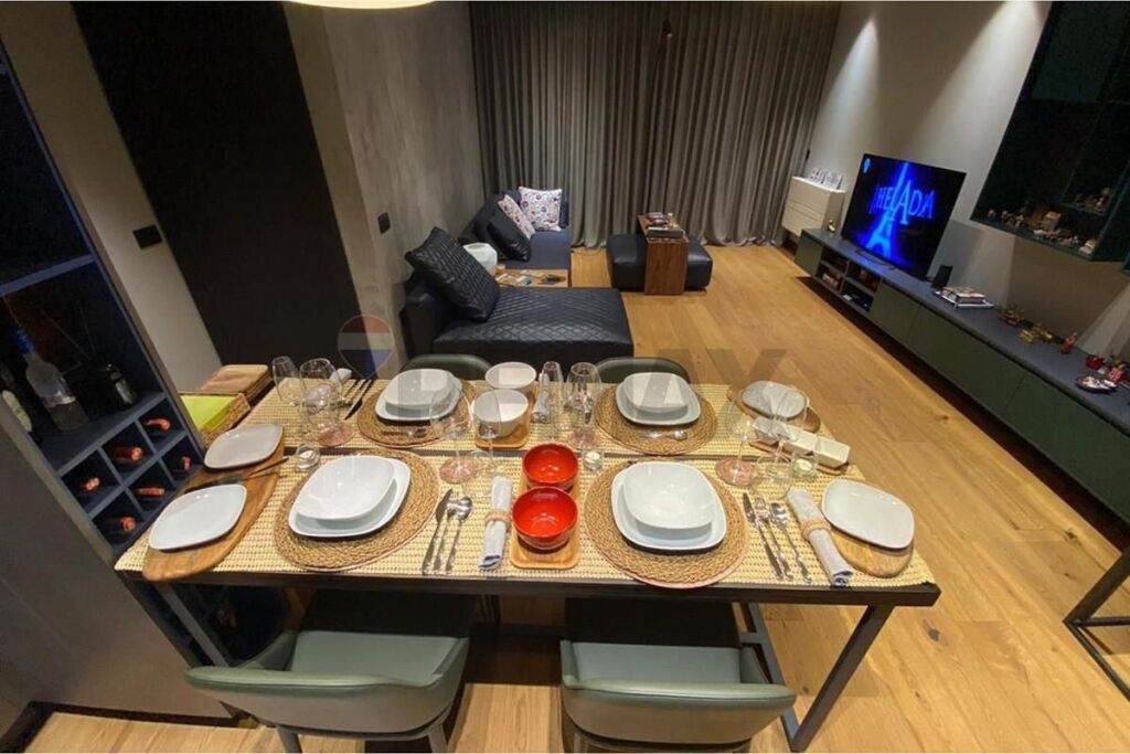 Apartment 1+1+ parking for rent at Delijorgji Complex!
