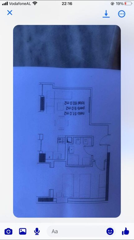 🏡 Apartment 1+1 for Sale – Near the New Boulevard, Jordan Misja Street