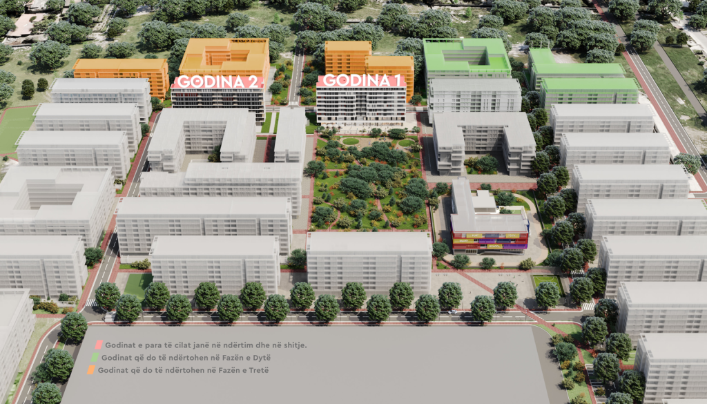 Apartment 2+1 for sale, Univers City 125,000€