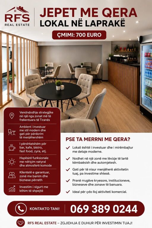 🔥 SUPER OCCASIONE 🔥☕️ Bar-Caffè in Affitto a Lapraka