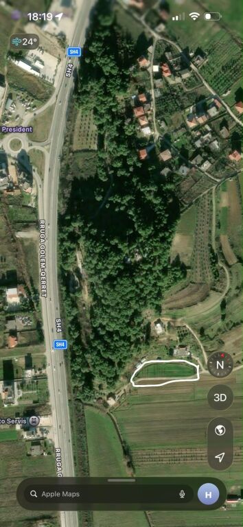 🌿 Land for Sale in Golem – Near National Road SH4 🌿