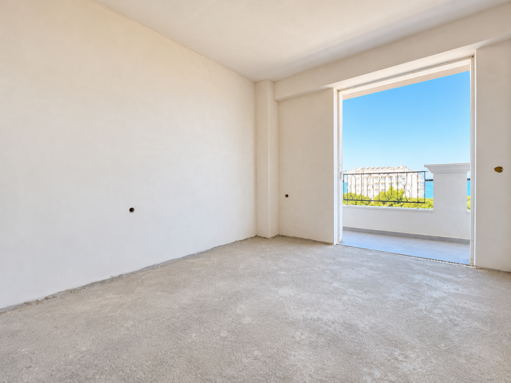 Apartment 1+1 with Spacious Area for Sale in Golem, Kavajë