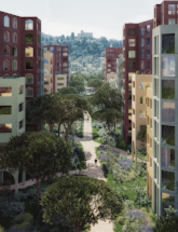 Apartment 1+1 for sale at River Park Astir complex