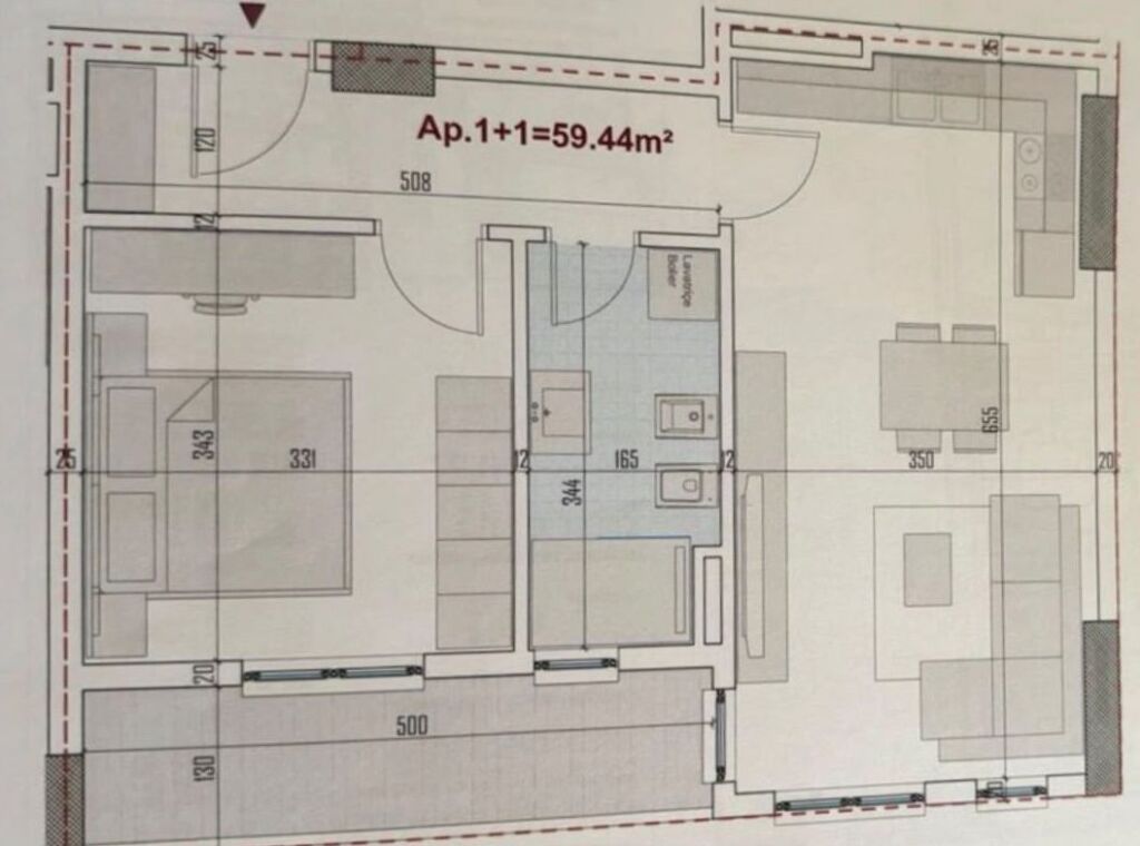 ✨ Shitet Apartament 1+1 në Ringside Residence, Paskuqan ✨