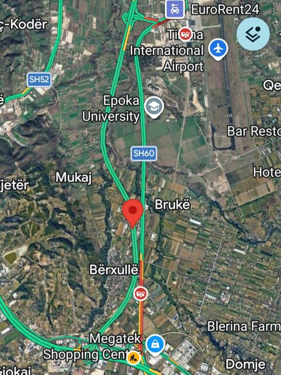 Terreno in vendita a Berxulle vicino all'aeroporto di Rinas