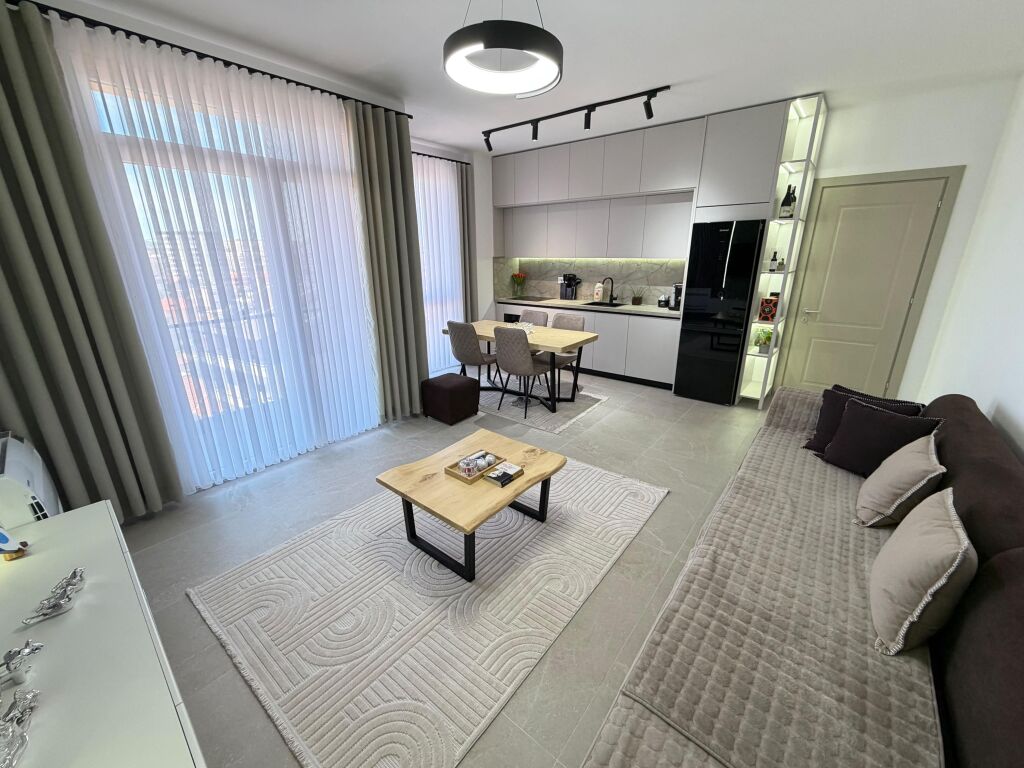Apartment 1+1 for rent  📍 Address: Train Station, Jordan Misja Street, Tirana 🏢 Floor: 5 🛋️ Furnished and never lived in before 💰 Price: 60,000 lek/month
