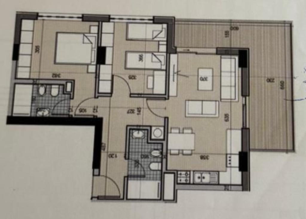 ✨ Shitet Apartament 2+1+2 në Univers City, Tirane ✨