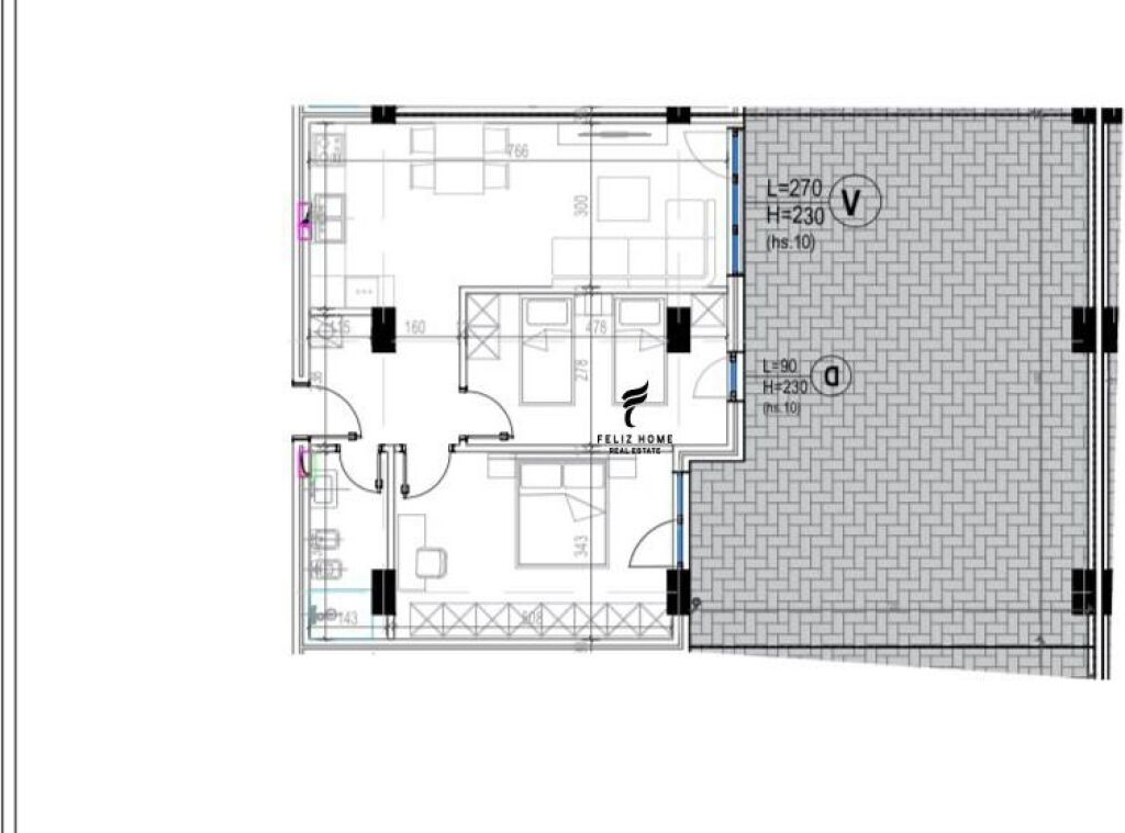 SHITET APARTAMENT 2+1 KODRA E DIELLIT 2 210.000 EURO FH-79167