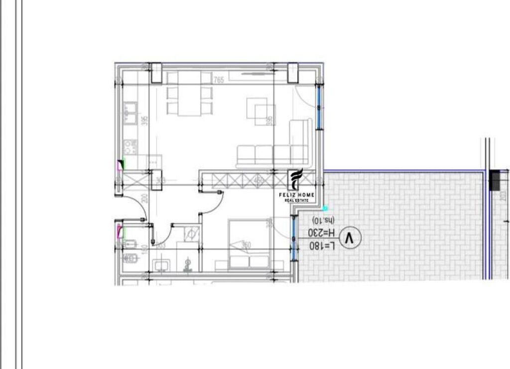 SHITET APARTAMENT 1+1 KODRA E DIELLIT 2 159.200 EURO FH-79172