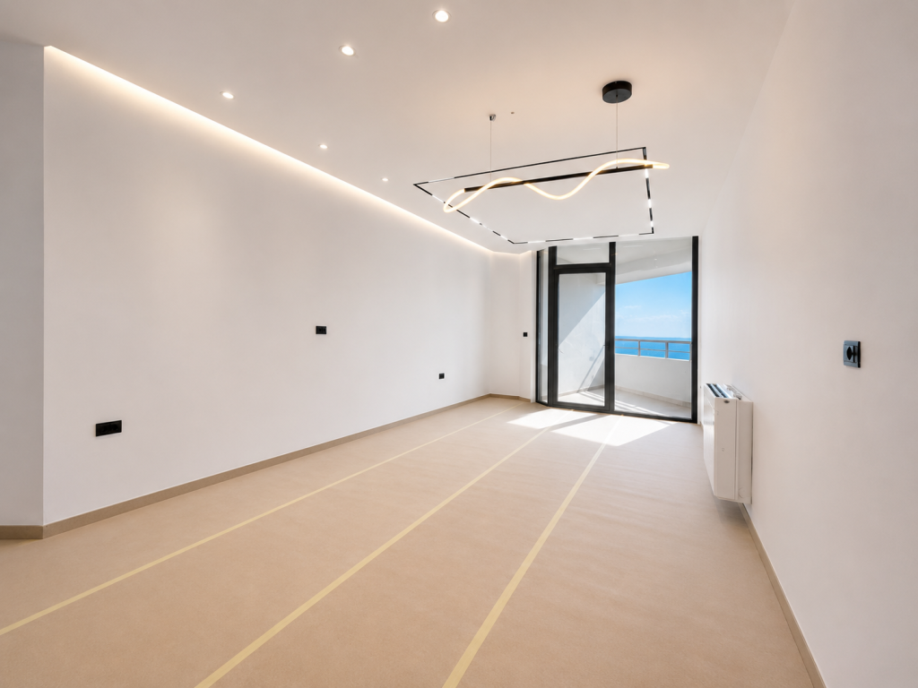 Apartment 2+1 with Sea View for Sale in Currila, Durrës