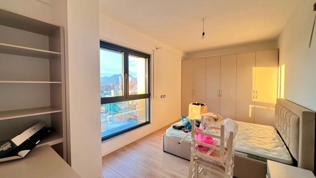 FOR RENT: 1+1 Apartment 📍New Boulevard (Jordan Misja Street) - 55,000 Lek/Month - Area 70m² - 9th Floor || New Building (2026) - Immediate Access to the City Center 🚀