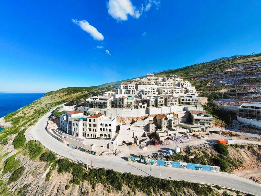 🏡Apartment 1+1 with Veranda + Parking for Sale – Folie Village, Jalë🌊