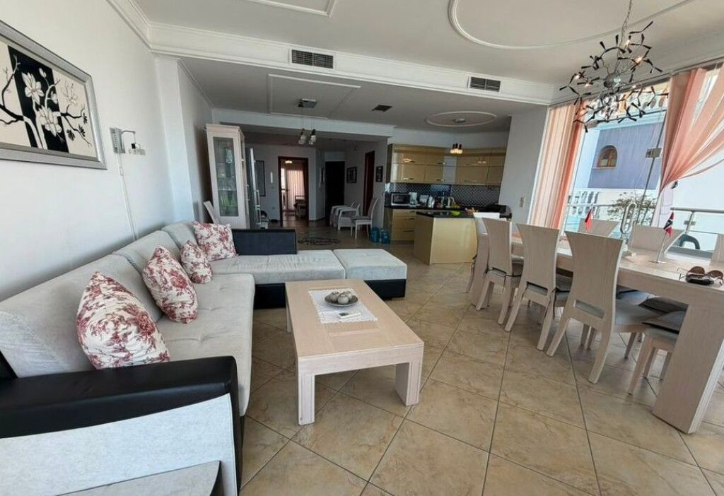 OCCASION! SARANDE, APARTMENT WITH OPEN SEA VIEW 3+1+3 FOR SALE