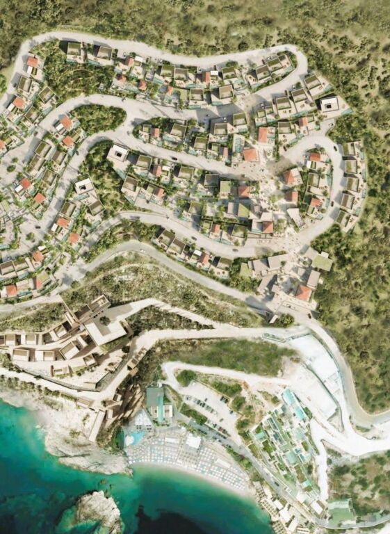 🏡Apartment 1+1 with Veranda + Parking for Sale – Folie Village, Jalë🌊