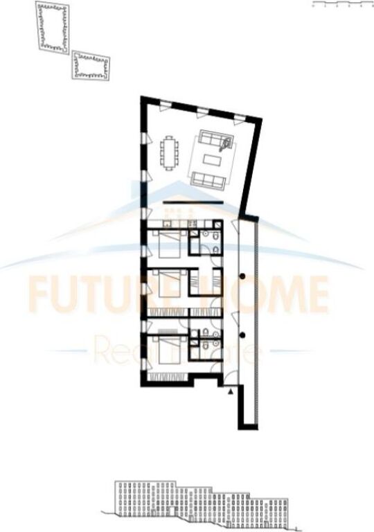 Vendesi appartamento 3+1+2 Long Hill Residence, Mjull Bathore. Tirana