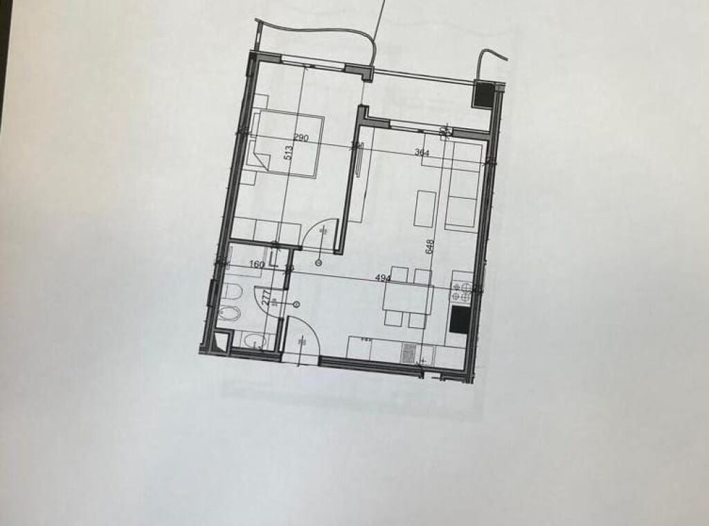 SHITET: 1+1📍Paskuqan (Aluna Complex) - 88,000€ - Sp.73m² - Kt.6 || 10 minuta larg Qendres se Tiranes🏃🏻‍♂️ - 🔥PAGESE ME KESTE🔥 - Widok 3
