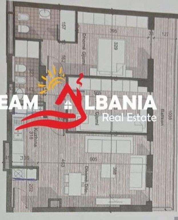 Shitet apartament 2+1 tek Univers City, Tirane (ID 41212259) f