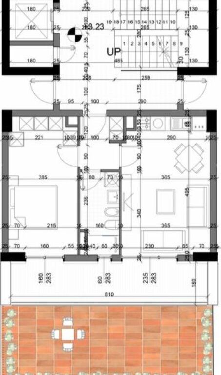 VENDESI APPARTAMENTO 1+1 + VERANDA