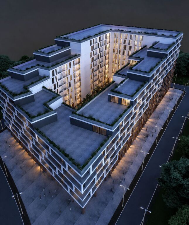 SHITET APARTAMENT 2+1 ME VERANDË SPEKTAKOLARE – MEI’S GARDEN, FUSHA E AVIACIONIT