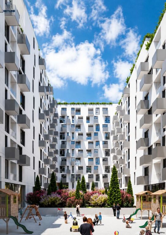 SHITET APARTAMENT 2+1 ME VERANDË SPEKTAKOLARE – MEI’S GARDEN, FUSHA E AVIACIONIT
