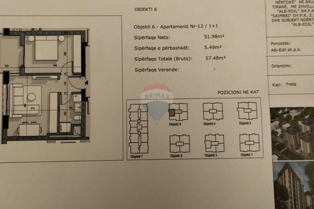 Vendesi in vendita Appartamento 1+1 - Complesso Ajka, 5 Maji