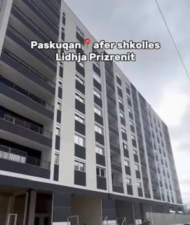 🏡 APPARTAMENTO 1+1 IN VENDITA A PASKUQAN – VIA “LIDHJA E PRIZRENIT”