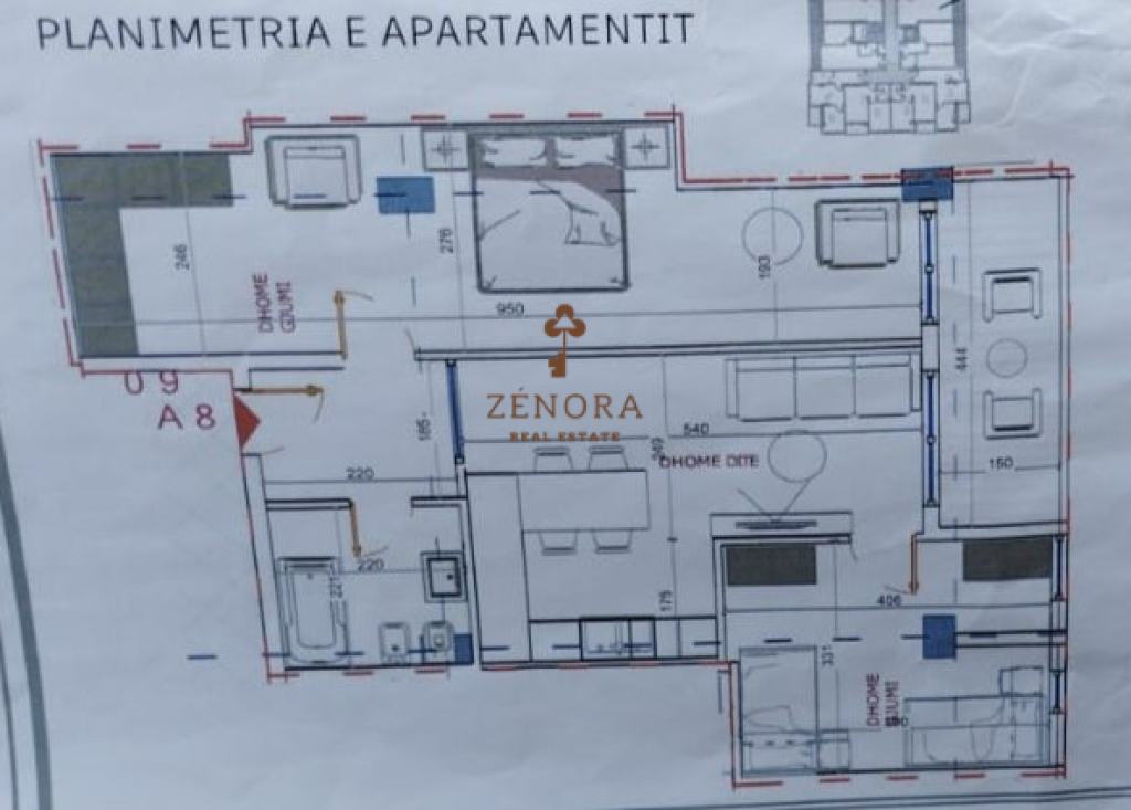 2+1 Apartment for sale – near Epidam White Sensation, Kavajë(G211004KV)