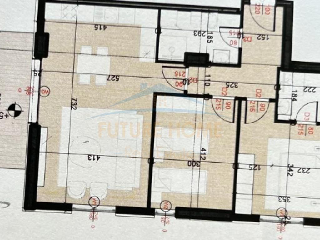 In vendita, Appartamento 2+1+2+Posto Auto "Splendor Residence", Porcellana, Tirana.