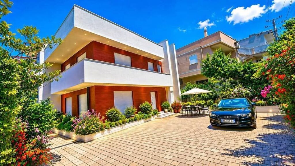 IN AFFITTO PRIMO PIANO DI UNA VILLA 3+1+2 - KODRA E PRIFTIT, TIRANA