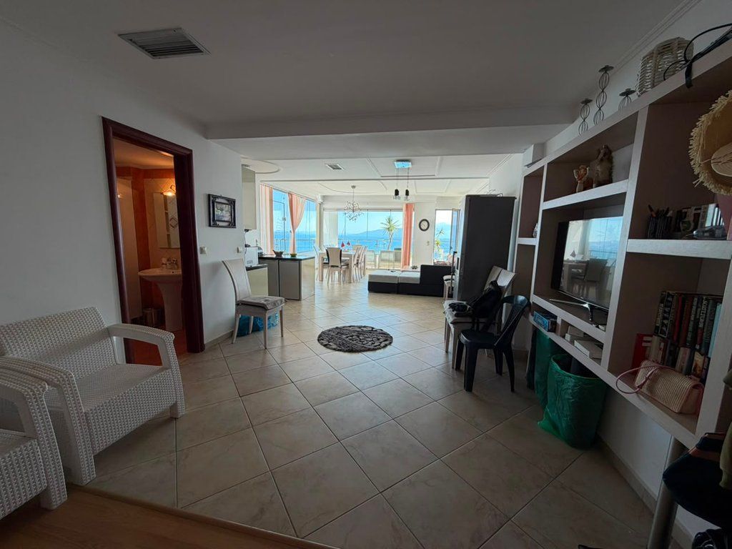 OCCASION! SARANDE, APARTMENT WITH OPEN SEA VIEW 3+1+3 FOR SALE