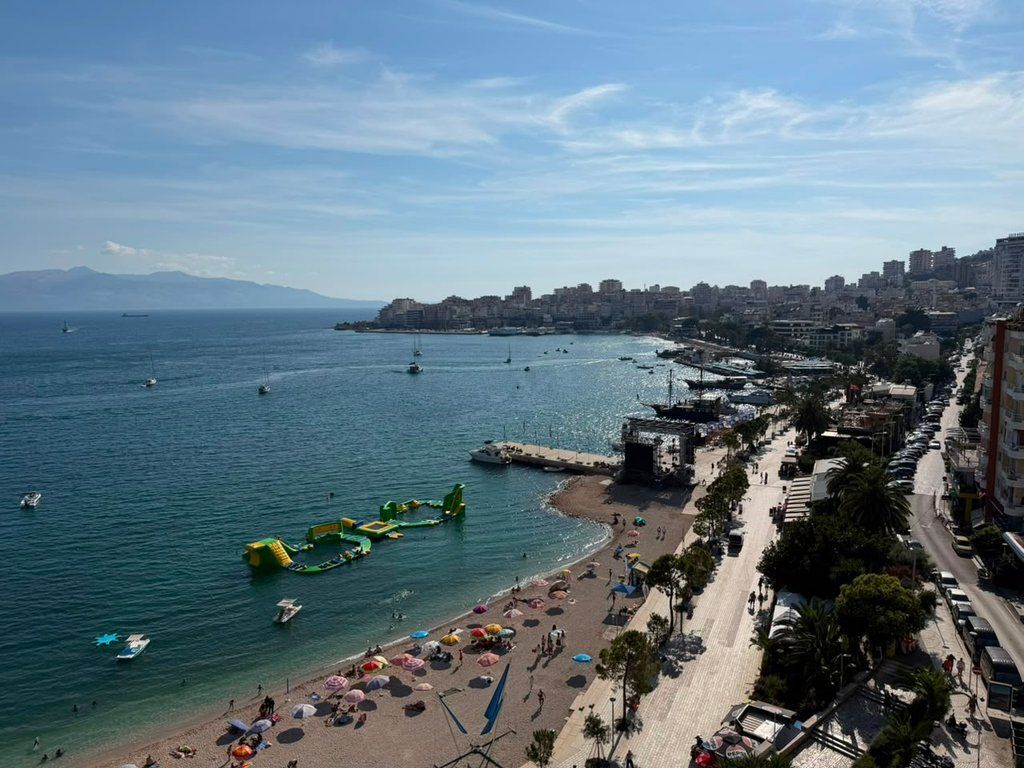 OCCASION! SARANDE, APARTMENT WITH OPEN SEA VIEW 3+1+3 FOR SALE