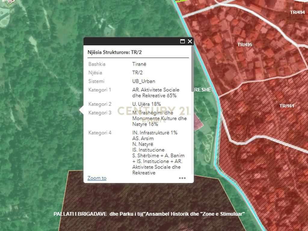 WE SELL LAND PLOT AT THE ARTIFICIAL LAKE PARK, ELBASAN ROAD!