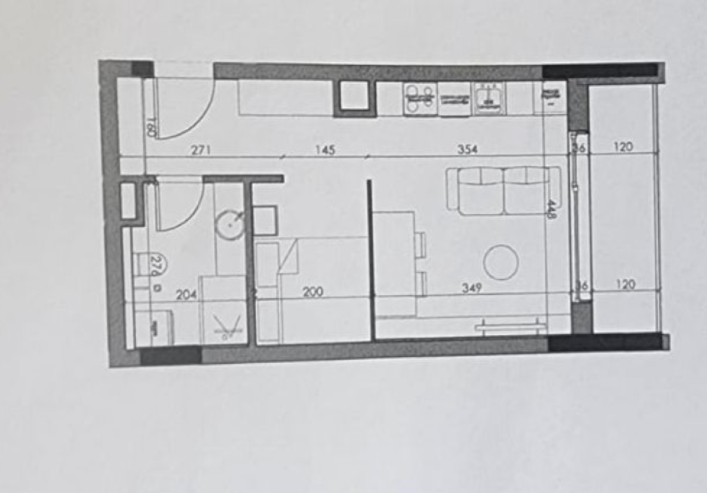 🏡 STUDIO APARTMENT FOR SALE – PASKUQAN, “LIDHJA E PRIZRENIT” STREET