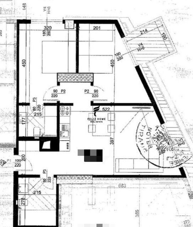 VENDESI APPARTAMENTO 2+1 ZOGU I ZI 311.000 EURO FH-79650
