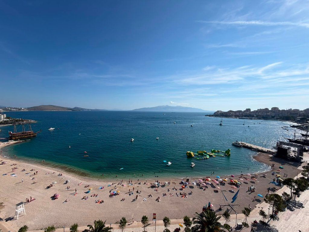 OCCASION! SARANDE, APARTMENT WITH OPEN SEA VIEW 3+1+3 FOR SALE