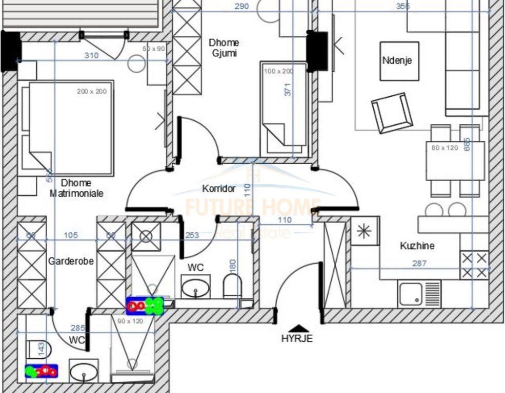 For sale, Apartment 2+1+2, Tirana Entry II. PRM69524