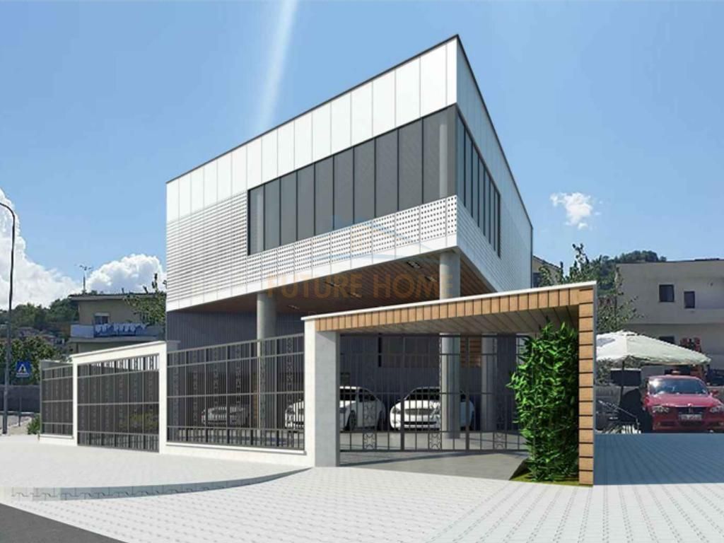 Affittasi edificio commerciale a Yrshek – Posizione strategica vicino all'autostrada Tirana–Durazzo