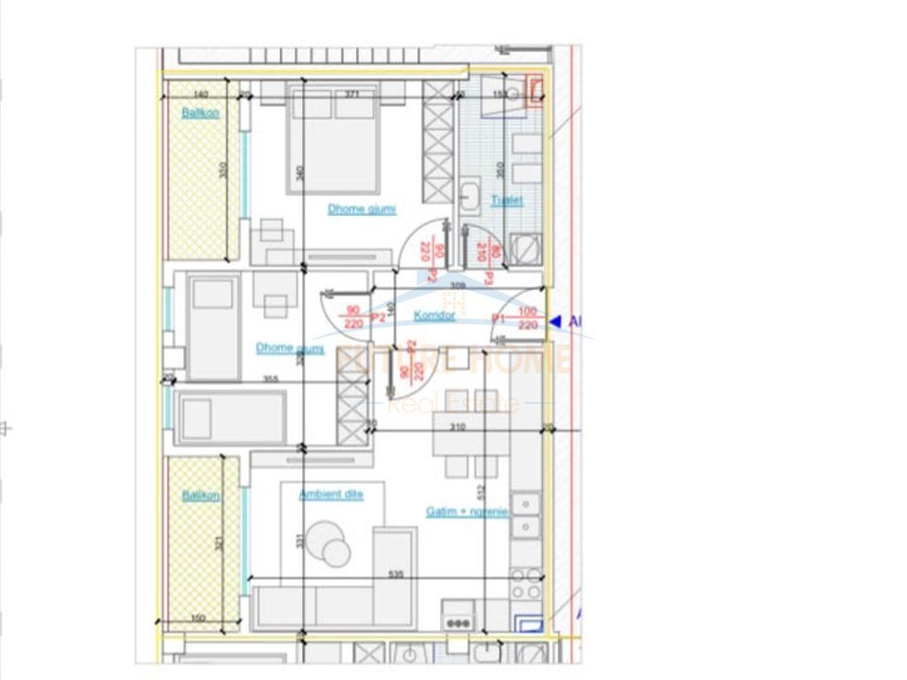 In vendita, Appartamento 2+1, Ospedale Americano 3