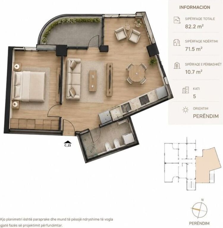 VENDESI APPARTAMENTO 1+1 – RIVER PARK RESIDENCE, ASTIR