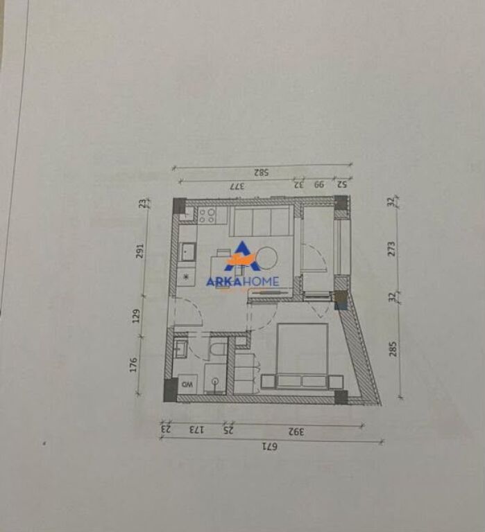 VENDESI APPARTAMENTO 1+1 "KADIU, ALI DEM" 72000 EURO