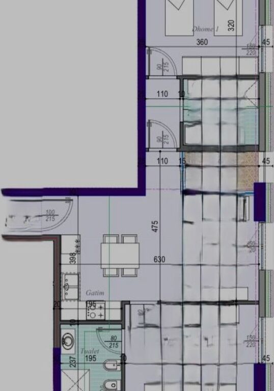 Appartamento in vendita 2+1 a Tirana Entry 2