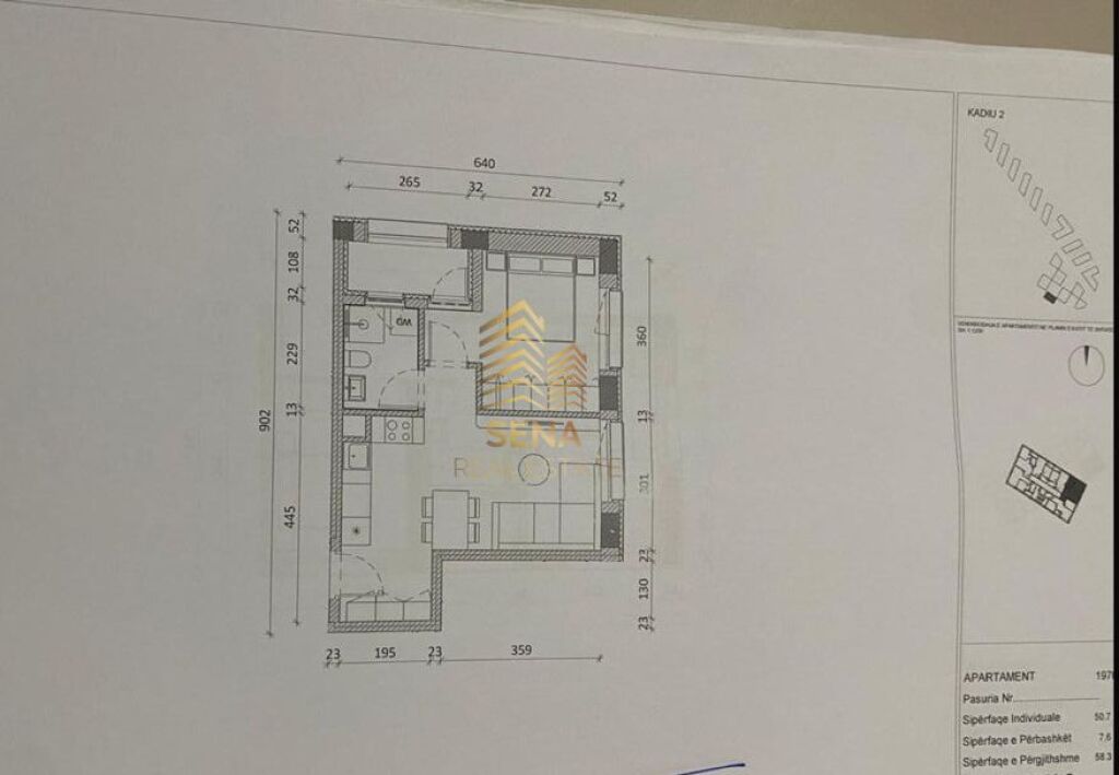 Vendesi, Occasione Appartamento 1+1+Blk, Ali Demi- Residenza Kadiu, 93.300 Euro