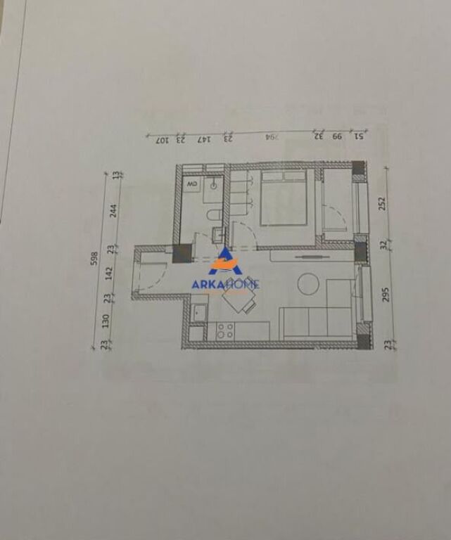 VENDESI APPARTAMENTO 1+1 "KADIU, ALI DEM" 76800 EURO