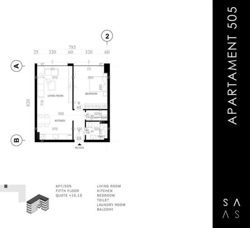 For sale, Apartment 1+1, Grow Green, Sauk-Teg!
