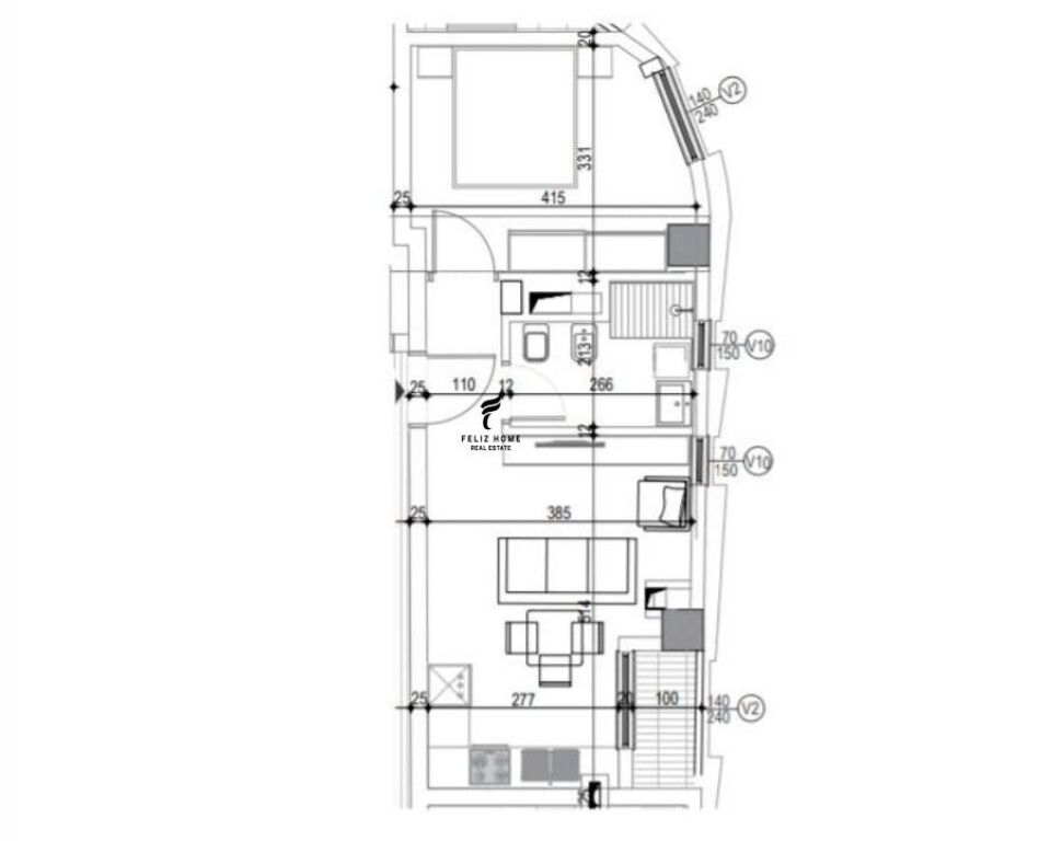 FOR SALE APARTMENT 1+1 PARIS MUNICIPALITY 184,000 EURO FH-79796