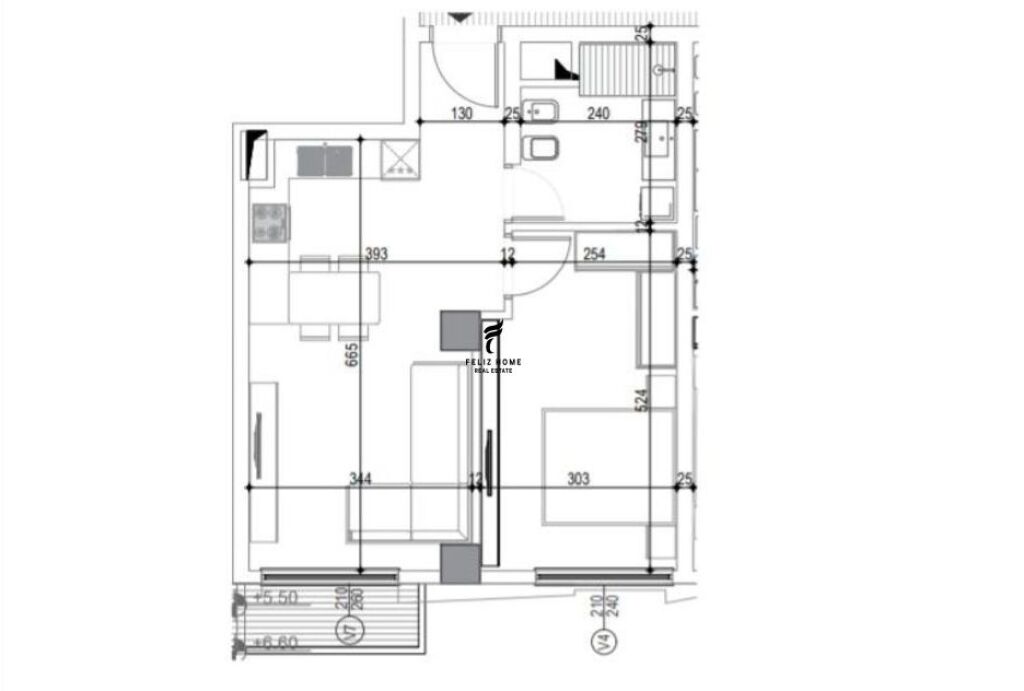 FOR SALE APARTMENT 1+1 PARIS MUNICIPALITY 239,000 EURO FH-79798
