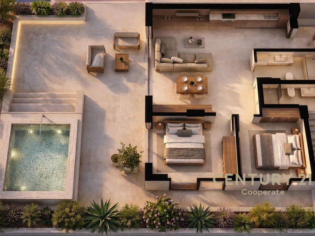 WE SELL PENTHOUSE 2+1+2 FIRST LINE FULL SEA VIEW
