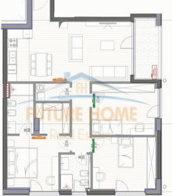 For sale, Apartment 3+1+2, Forest Residence